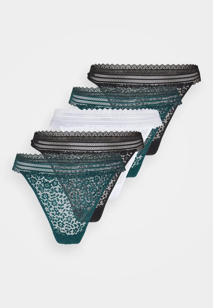 Pantalon ANNA FIELD Anna Field 5pp Lace Thong Turquoise Femme | SGN-9348489